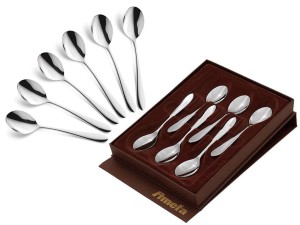 Łyżeczki weselne do herbaty Amefa Chopin 8420 6 szt w pudełku na prezent ślubny