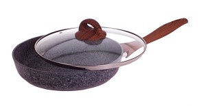 Patelnia Edenberg EB 9142 - 24 cm Ceramiczna Indukcja Granitowa