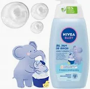 Nivea - Baby 2 w 1 szampon i płyn do kąpieli