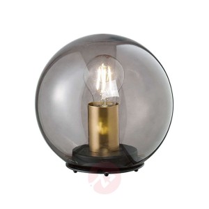 Lampa stołowa Dini z kulistym kloszem, 20 cm