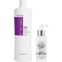 Fanola No Yellow Shampoo 1000ml + Nioxin Diaboost 100ml
