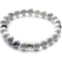 Bransoletka Gemini Basic White S