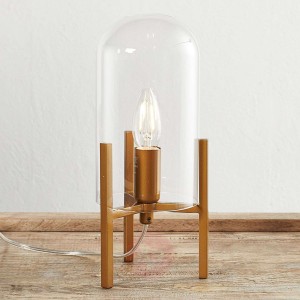 By Rydéns Smokie lampa stołowa, złota