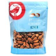 Auchan - migdały prażone ze skórką solone