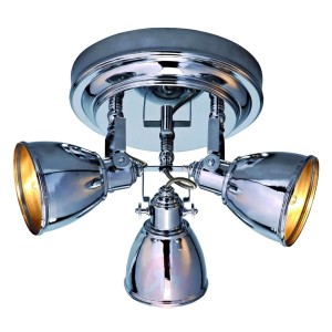 FJÄLLBACKA - piękna lampa sufitowa, chrom