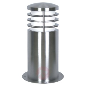 Sandbanks – lampa cokołowa, stal szlachetna 316