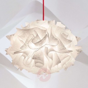 Slamp Veli Mini Single Couture lampa wisząca biała