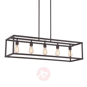 Designerska lampa wisząca New Harbor, 5-punktowa