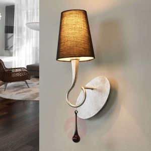 1-punktowa lampa ścienna Paola