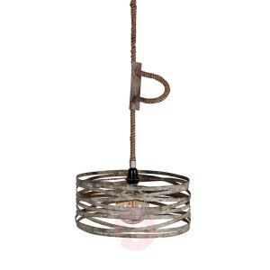 Lampa wisząca Roperound, 1-punktowa