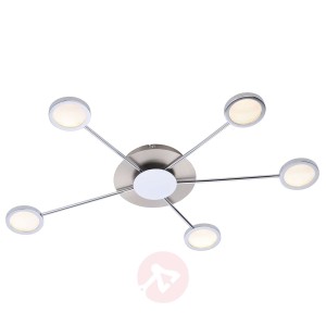5-punktowa lampa sufitowa LED Adela
