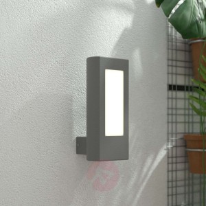 Kinkiet zewnętrzny LED Mhairi, kanciasty