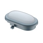 Plafoniera Oprawa LED LFC-PO201 10W IP44 owal - czarna