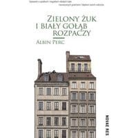 Zielony żuk i biały gołąb rozpaczy