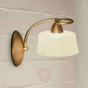 Lampa ścienna Alessio, skręcona w lewo