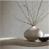 Tapeta Arrow Weave Charcoal 53x1005 cm