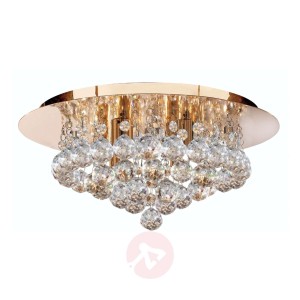 Lampa sufitowa Hanna 35 cm przezroczysta