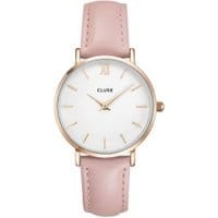 Zegarek damski Cluse Minuit Leather