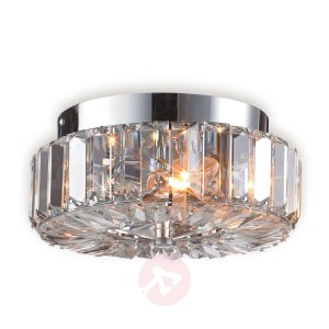 Fascynująca lampa sufitowa ULRIKSDAL z kryształem