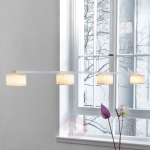 Lampa wisząca belka Reef z pianki ceram z LED