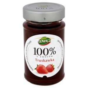 Łowicz - Dżem 100% z owoców truskawki