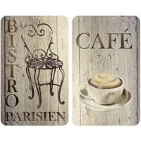 Zestaw 2 płyty ochronne na kuchenkę Bistro