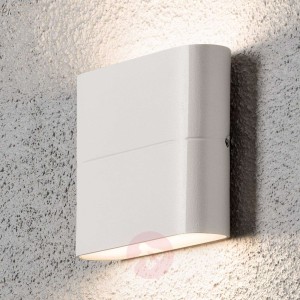 Kinkiet zewnętrzny LED Chieri 11 cm biały
