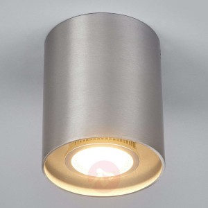 Aluminiowy spot sufitowy Carson, okrągły