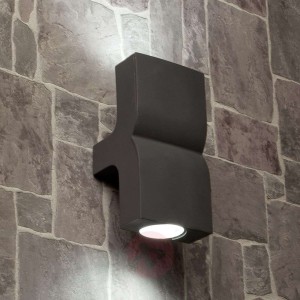 Nowoczesna zewnętrzna lampa ścienna KLAMP