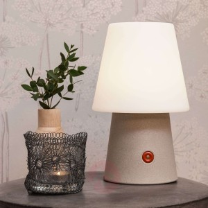 Piaskowa lampa stołowa LED No. 1 piaskowa