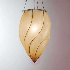 Czarująca lampa wisząca POZZO 49 cm