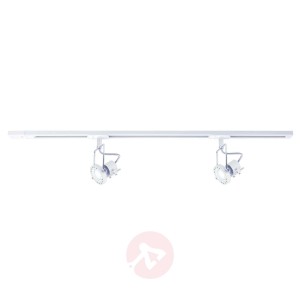 1-fazowy system szynowy LED Arika, 5pkt., biały