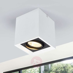 Biała oprawa LED typu downlight Loreen