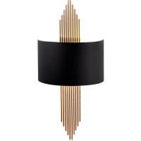 Lampa ścienna Ursula One Black Copper