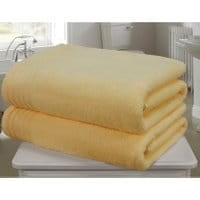 Zestaw 2 ręczników kąpielowych So Soft Ochre