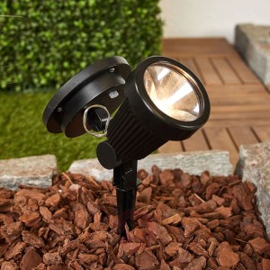 Solarny reflektor z grotem ziemnym Eddie z LED