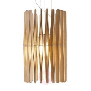 Fabbian Stick lampa wisząca, cylindryczna, 43cm