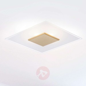Lucande Lole lampa sufitowa, matowy mosiądz