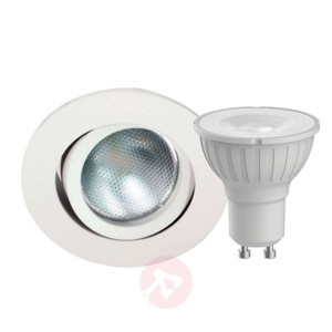 Megaman DecoclicSet pierścień LED GU10 4,2W biały