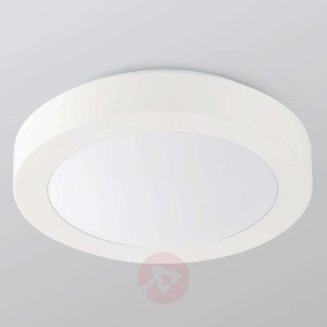 Logos – okrągła łazienkowa lampa sufitowa Ø 35 cm