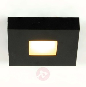 Lampa sufitowa LED Cubus, czarna