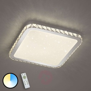 Lampa sufitowa LED Sapporo z powłoką starlight