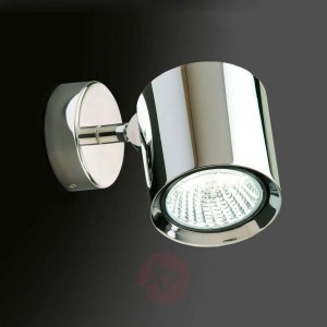 KRONN - odchylana lampa ścienna, chrom