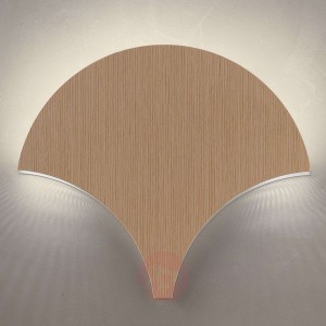 Kinkiet LED Palm, jasny dąb