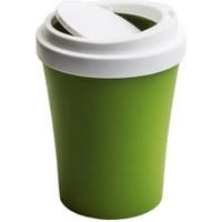 Kosz na śmieci z pokrywką Coffee Green 7.9 L