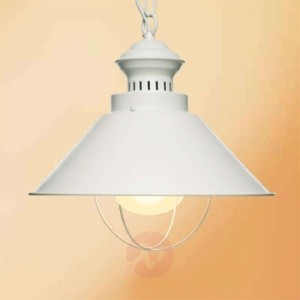 Prosta lampa wisząca Harvey biała