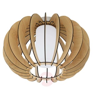 Naturalnie wyglądająca lampa sufitowa Stellato