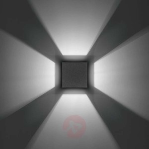 Lampa ścienna zewnętrzna 700273 4W antracyt