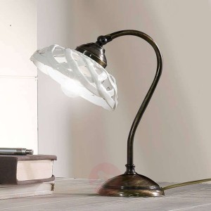 Emanuel – czarująca ceramiczna lampa stołowa