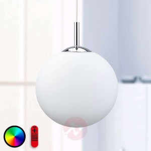 Stylowa lampa wisząca LED RGB Lola-Bolo Ø 40 cm